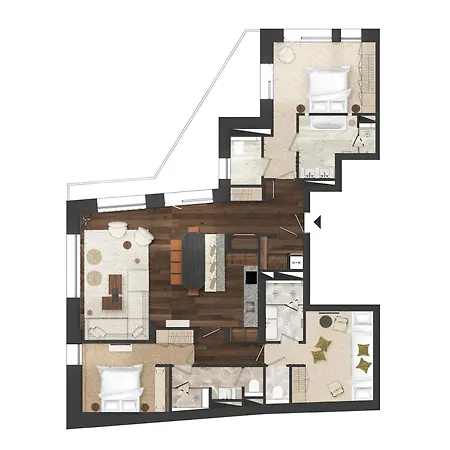 De Gamme, 2 Suites, Acces Bien-etre - Fr-1-830-19 شقة *