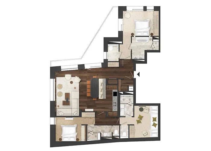 De Gamme, 2 Suites, Acces Bien-etre - Fr-1-830-19 Lejlighed *